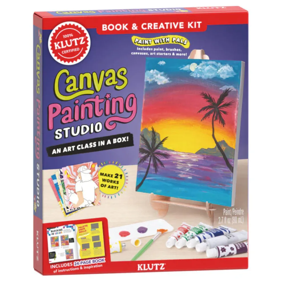 Scholastic Klutz® Canvas Painting Studio Discount