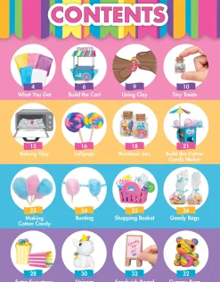 Scholastic Klutz® Mini Clay World Candy Cart Hot