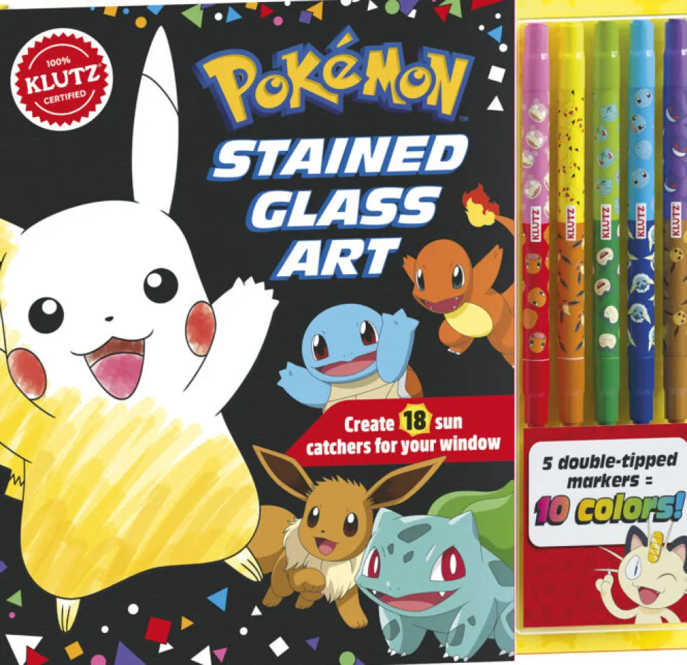 Scholastic Klutz® Pokemon® Stained Glass Art Fashion