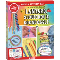 Scholastic Klutz® The Best Ever Book of Lanyard, Scoubidou, and Boondoggle Sale
