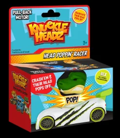 Skullduggery, Inc Knuckle-Headz Head Poppin' Racers™: Dinosaur Fashion