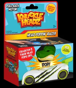 Skullduggery, Inc Knuckle-Headz Head Poppin' Racers™: Dinosaur Fashion