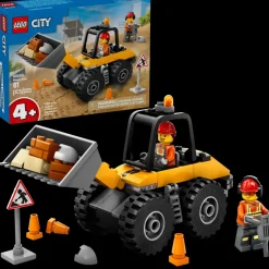 LEGO ® City Yellow Construction Wheel Loader 60450 Clearance