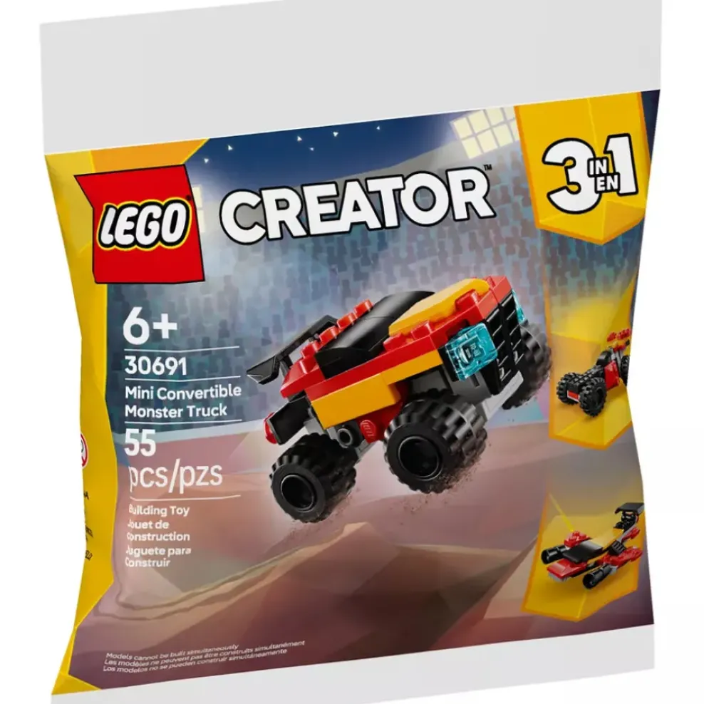 LEGO ® Creator 3-in-1 Mini Convertible Monster Truck 30691 Sale