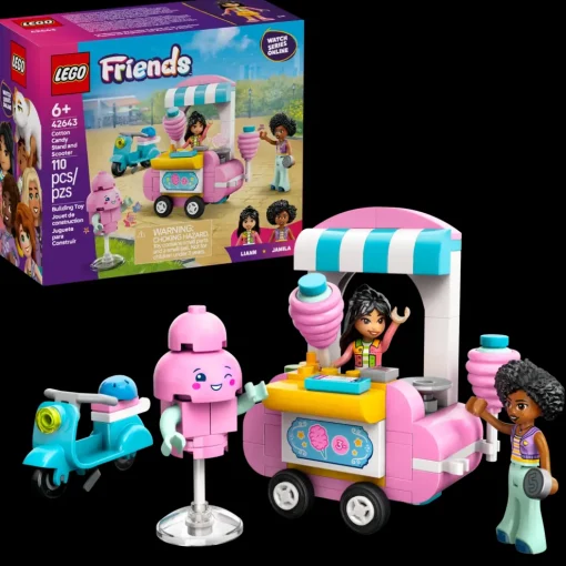 LEGO ® Friends Cotton Candy Stand and Scooter 42643 Fashion