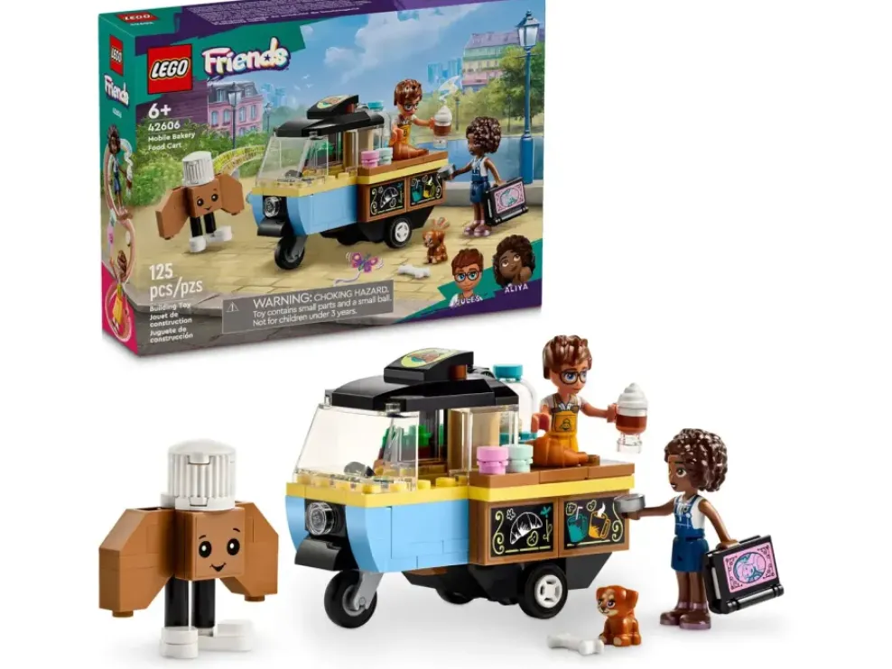 LEGO ® Friends Mobile Bakery Food Cart 42606 Fashion