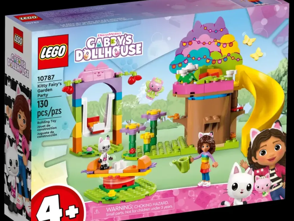 LEGO ® Gabby's Dollhouse Kitty Fairy's Garden Party 10787 Online