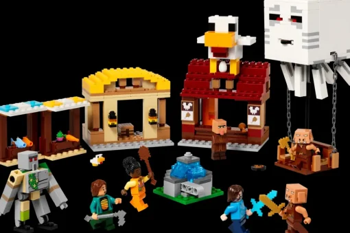 LEGO ® Minecraft™ The Ghast Balloon Village Attack 21273 Online