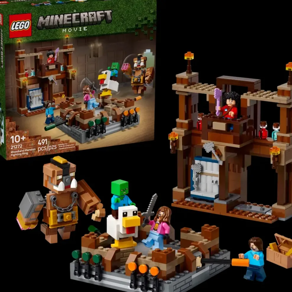 LEGO ® Minecraft™ Woodland Mansion Fighting Ring 21272 Discount