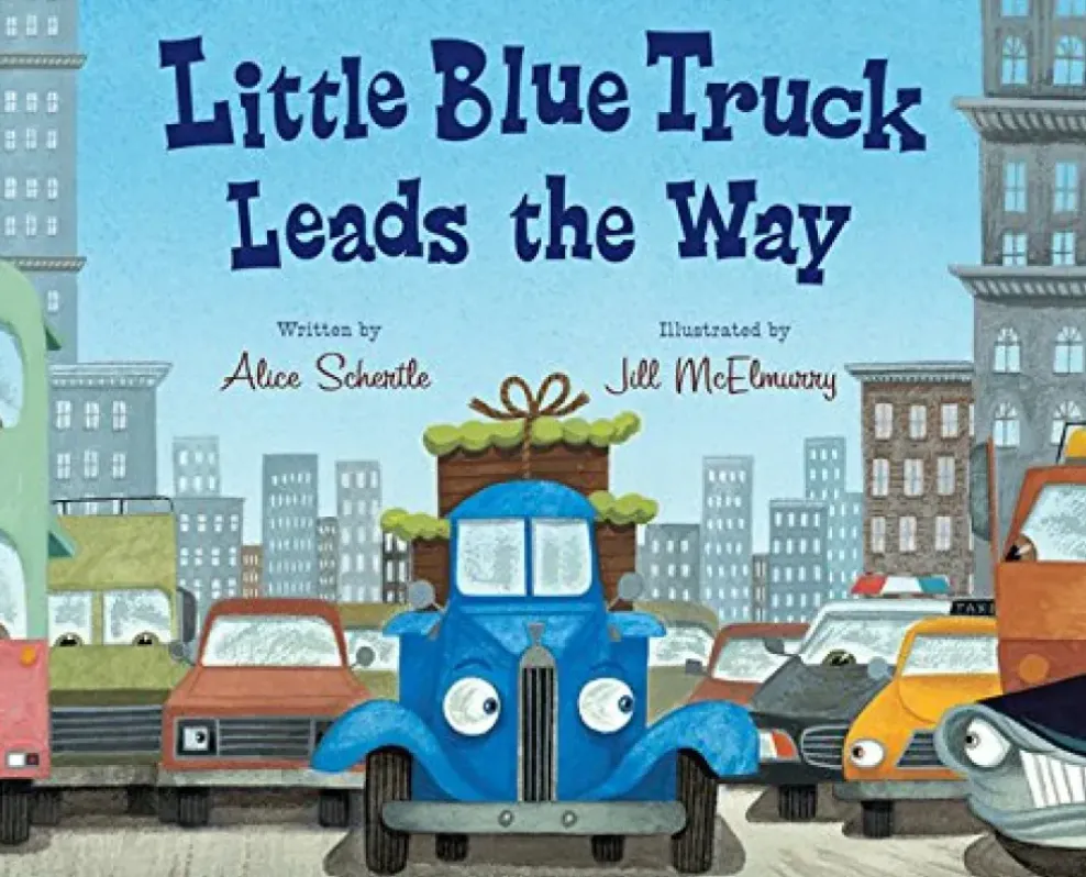 Harper Collins Little Blue Truck Leads the Way Fashion