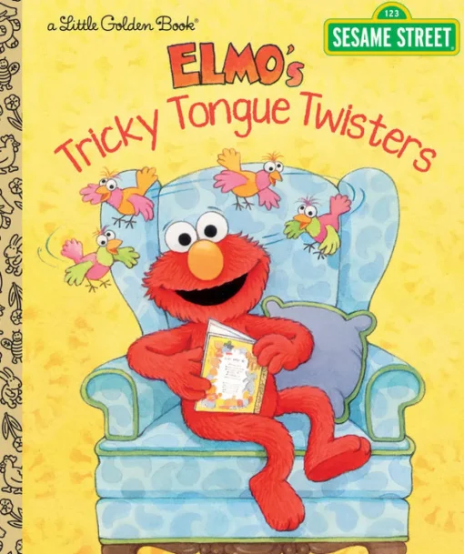 Penguin Random House LLC Little Golden Books - Elmo's Tongue Tricky Twisters Hot