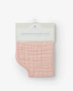 Little Unicorn Cotton Muslin Burp Cloth Rose Petal Sale