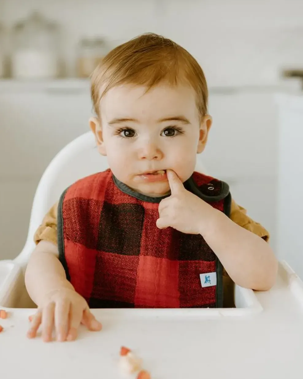 Little Unicorn Cotton Muslin Classic Bib Woof Clearance