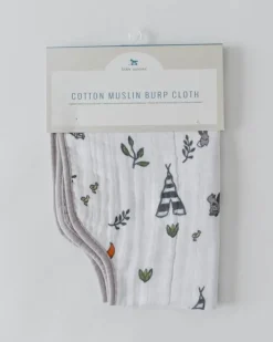 Little Unicorn Cotton Muslin Burp Cloth Forest Friends Best