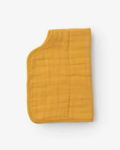 Little Unicorn Cotton Muslin Burp Cloth Mustard Best