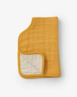 Little Unicorn Cotton Muslin Burp Cloth Mustard Best