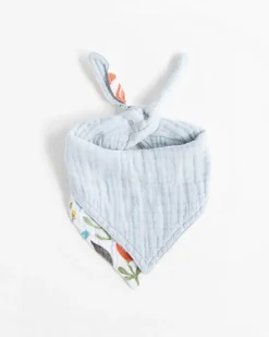 Little Unicorn Cotton Muslin Reversible Bandana Bib Meadow Fashion