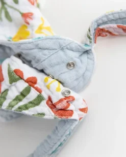 Little Unicorn Cotton Muslin Reversible Bandana Bib Meadow Fashion