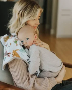 Little Unicorn Cotton Muslin Burp Cloth Woof Discount