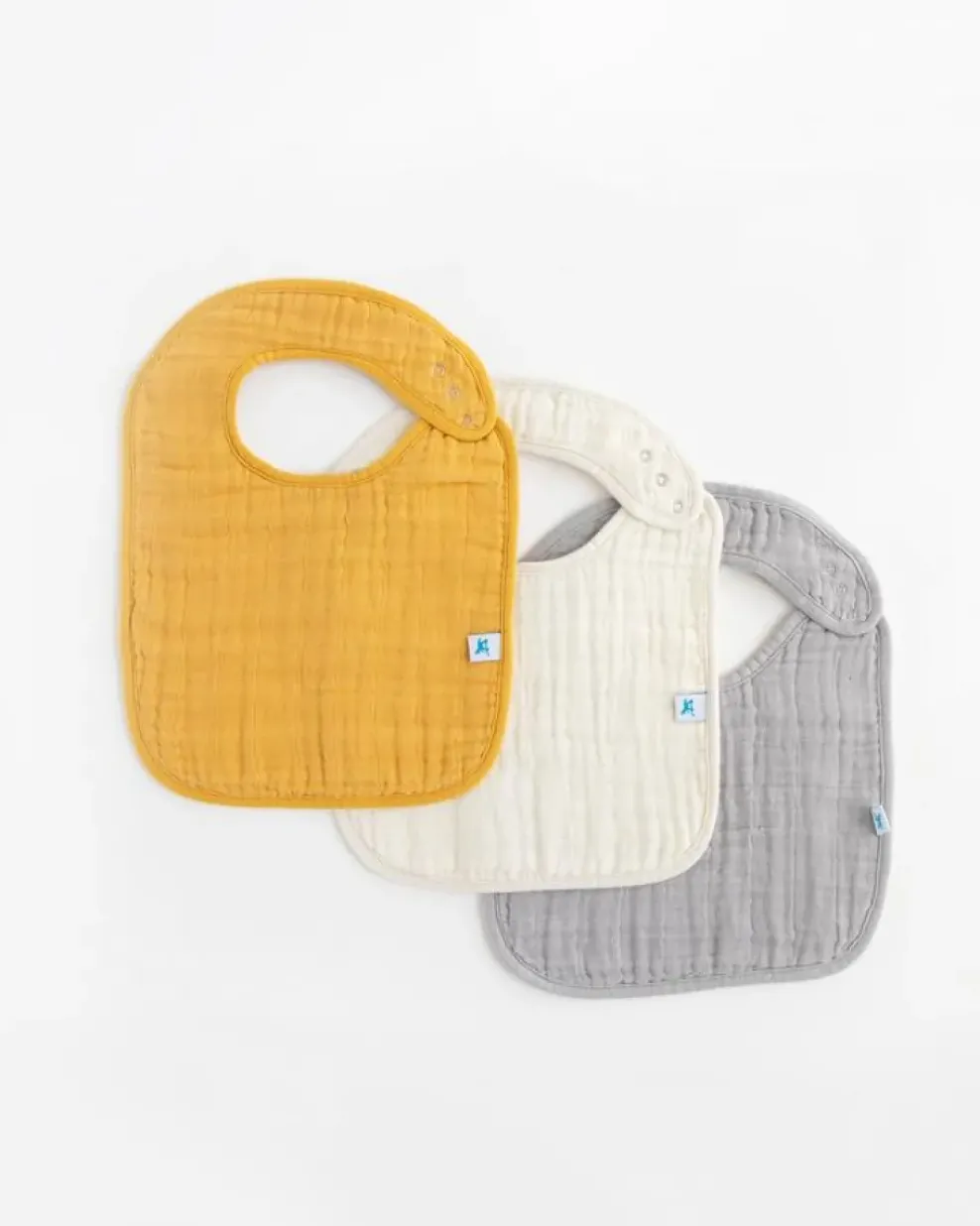 Little Unicorn Cotton Muslin Classic Bib Mustard Hot