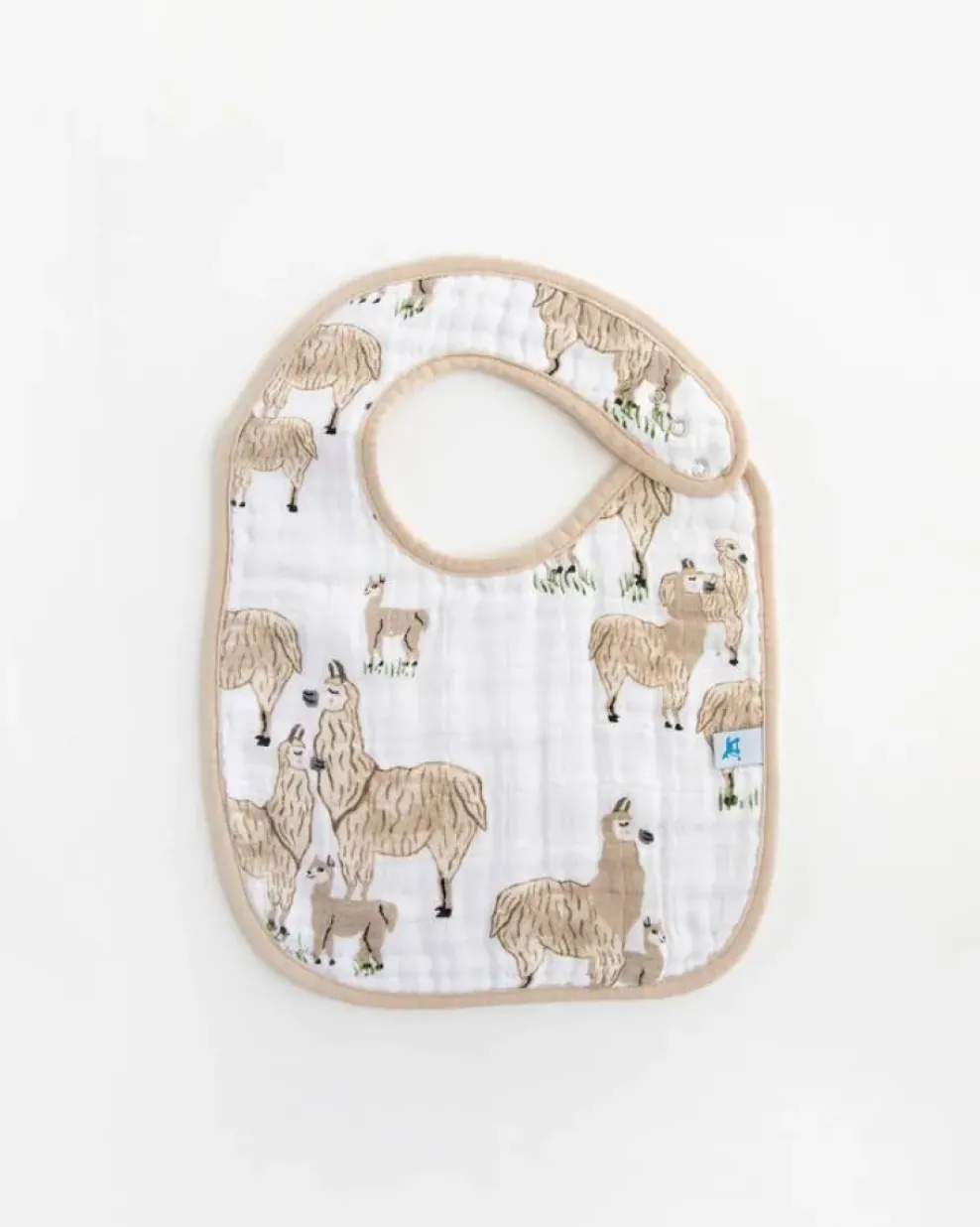 Little Unicorn Cotton Muslin Classic Bib Llama Llama Clearance