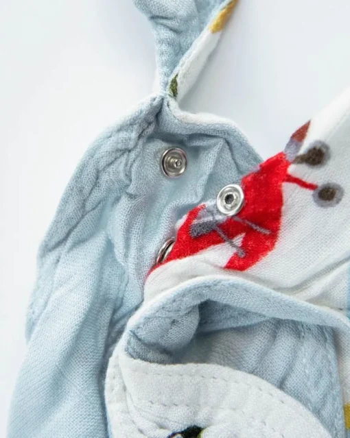 Little Unicorn Deluxe Muslin Reversible Bandana Bib Air Show Online
