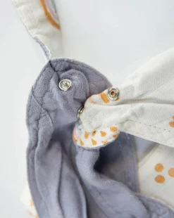 Little Unicorn Deluxe Muslin Reversible Bandana Bib Rainbow Raindrop Fashion