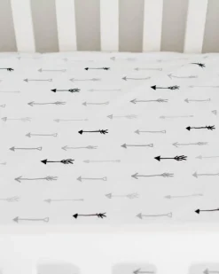 Little Unicorn Percale Muslin Crib Sheet Arrows Online