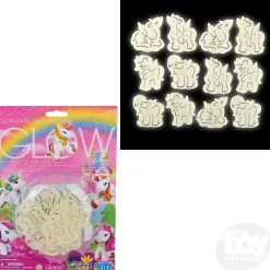 The Toy Network 4M Glow-In-the-Dark Unicorns Hot