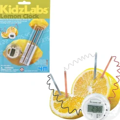 The Toy Network 4M KidzLabs Lemon Clock Online