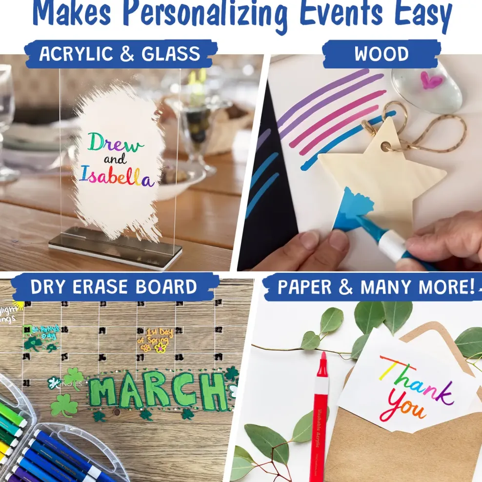 The Pencil Grip Magic Stix Washable Acrylic Markers 36 Pack Sale