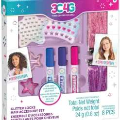 Make It Real : Glitter Locks Hair Accessory Set Fashion
