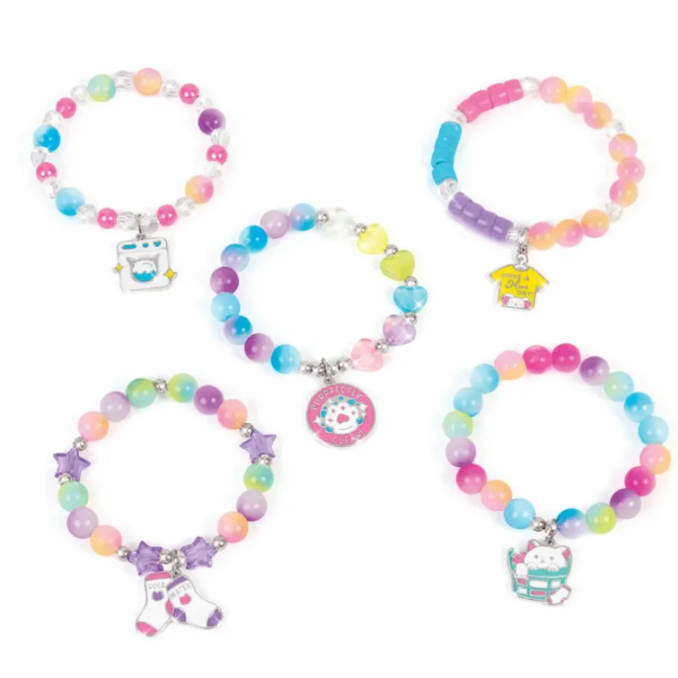 Make It Real : Purr-fect Wash 'n Bead Bracelets New