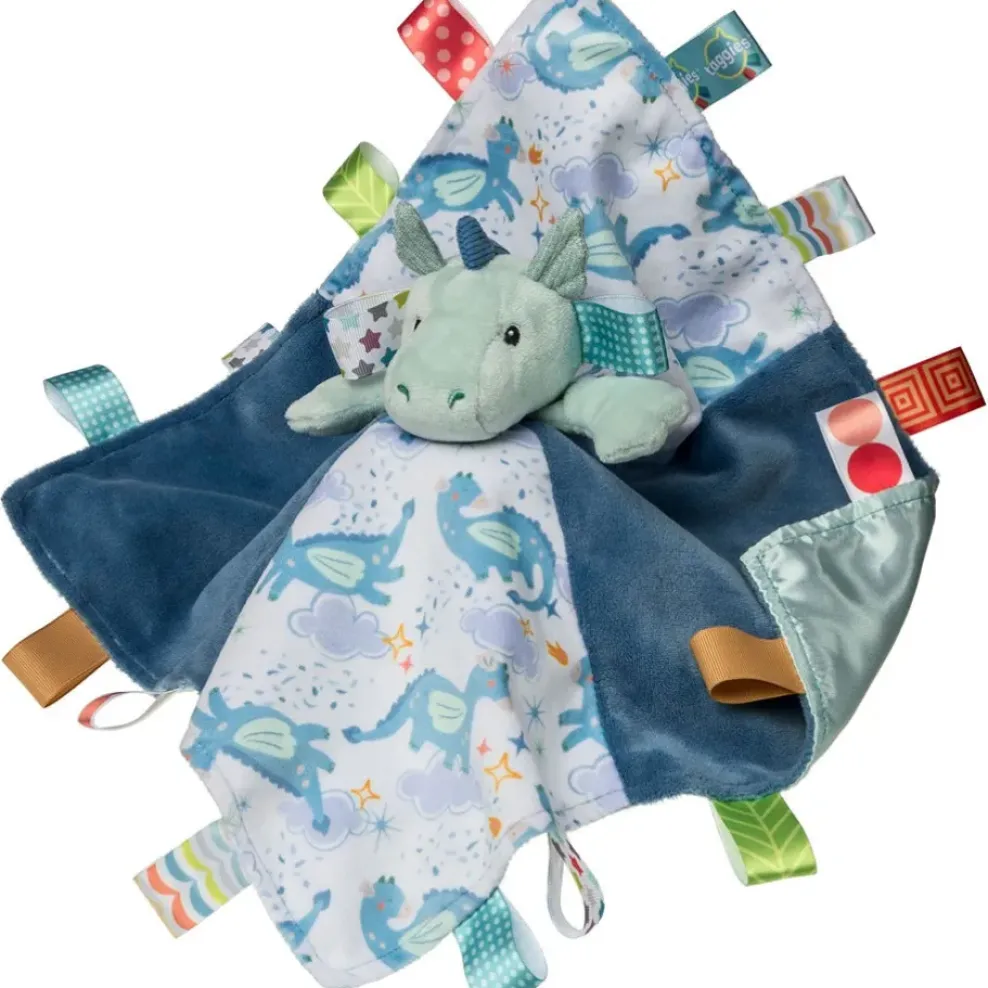 Mary Meyer Taggies® Character Blanket: Drax Dragon 13" New