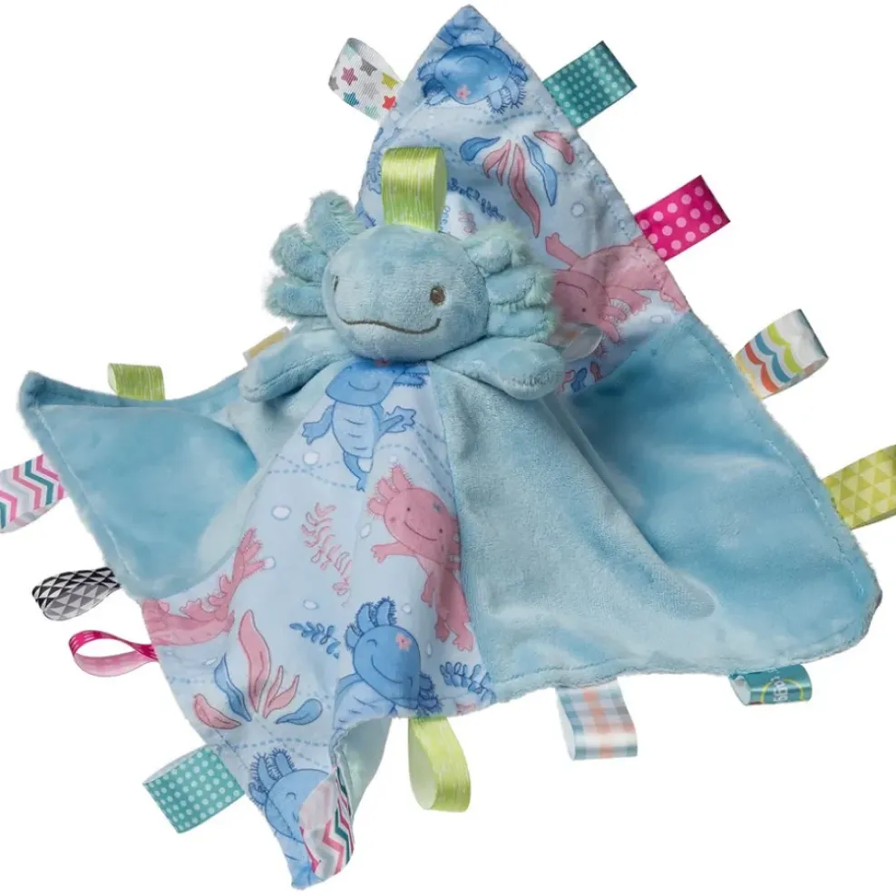 Mary Meyer Taggies® Character Blanket: Fizzy Axolotl 13" New