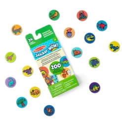 Melissa and Doug Melissa & Doug® Sticker WOW!® Mini Activity Pad & Refill Stickers - Dinosaur (200+ Stickers, Stamper Not Included) Best