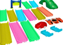 Mindscope Twister Track 3D 11 Feet of Neon Glow In The Dark Track + Car Discount