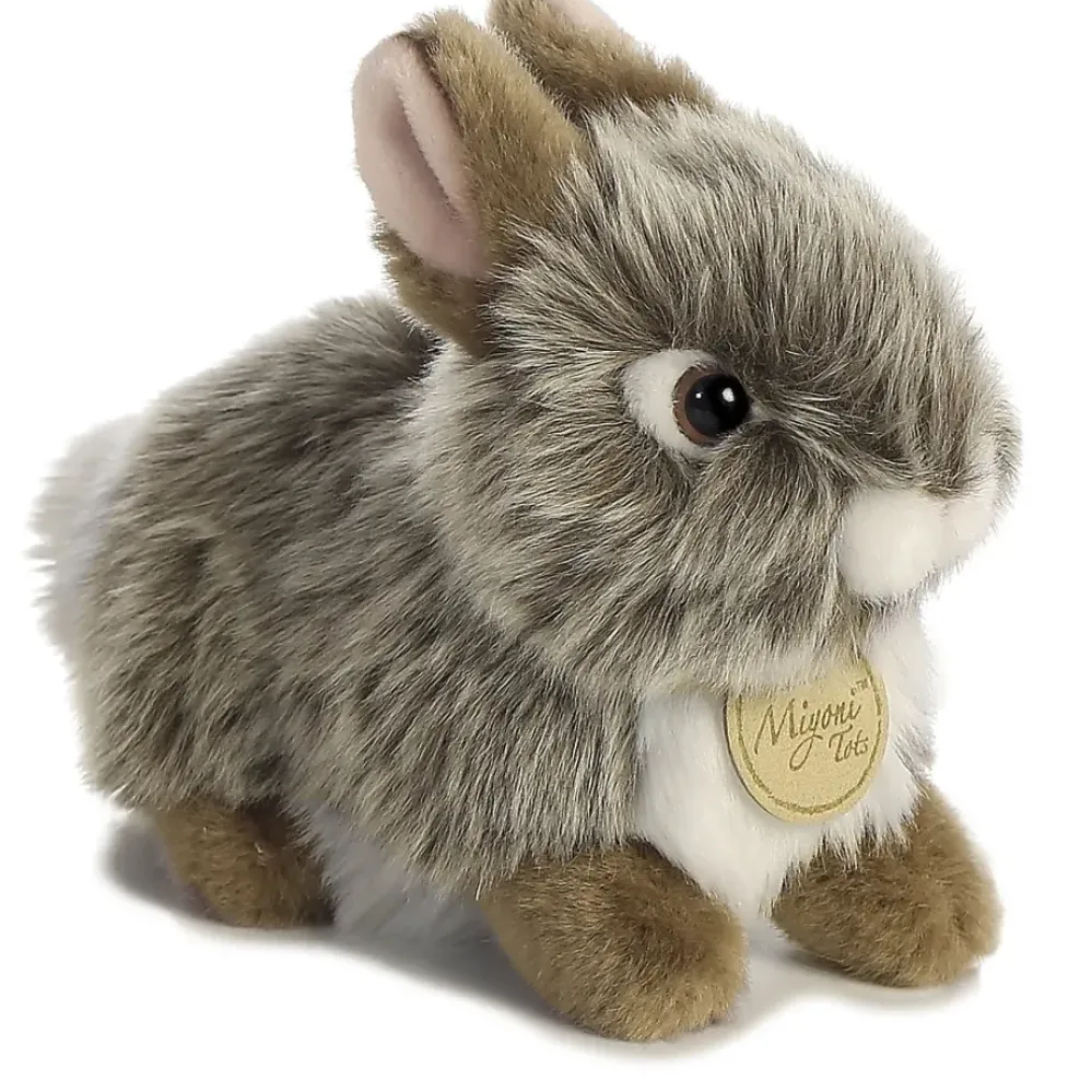 Aurora Miyoni Tots by Baby Bunny Grey 7" Outlet