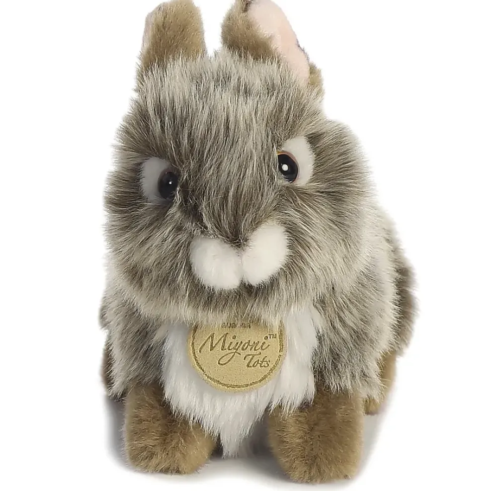 Aurora Miyoni Tots by Baby Bunny Grey 7" Outlet