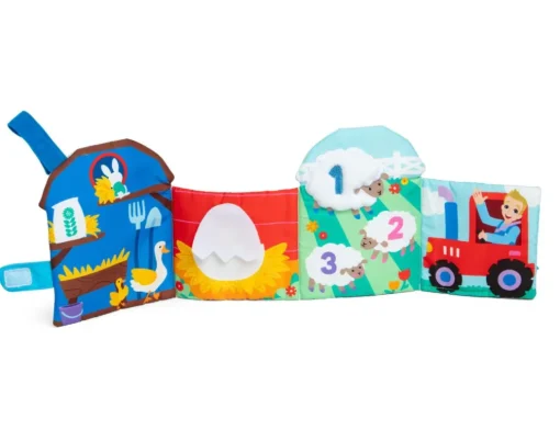 Spin Master Ms. Rachel Sensory Learning Farm Soft Book Online