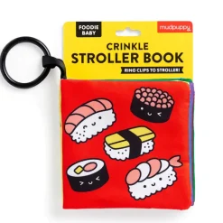 Mudpuppy Crinkle Fabric Stroller Book: Foodie Baby Discount