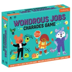 Mudpuppy Game - Wondrous Jobs Charades Online