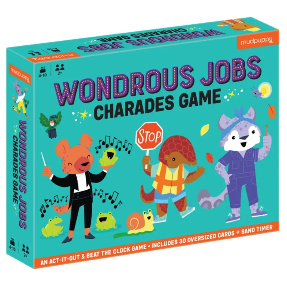 Mudpuppy Game - Wondrous Jobs Charades Online