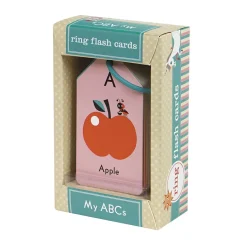 Mudpuppy Ring Flash Cards - My ABCs Hot