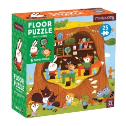 Mudpuppy 's 25 Piece Floor Puzzle - Forest School Online