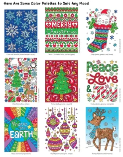 Fox Chapel Publishing Notebook Doodles Christmas New