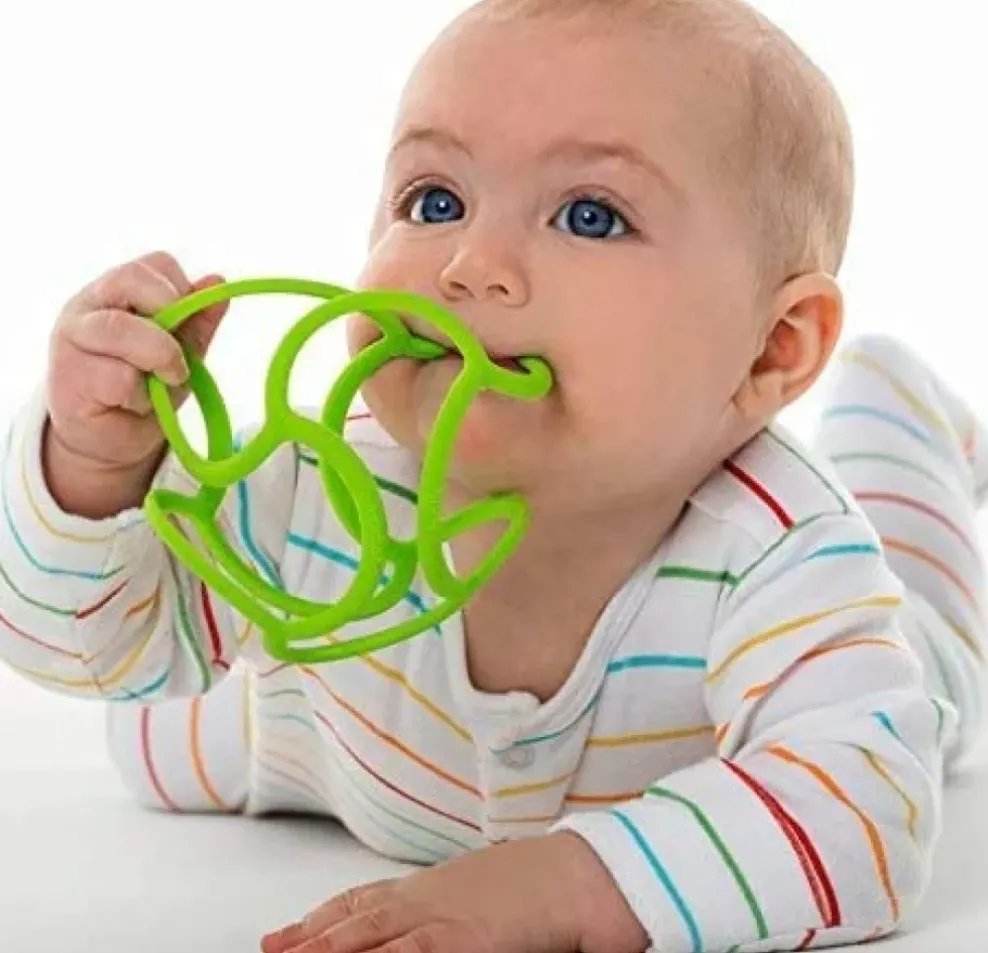 Kids Preferred OgoBolli: Teether Ball Blue Hot