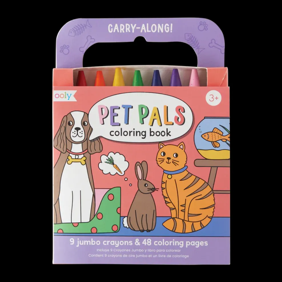 Ooly Carry-Along Coloring Book - Pet Pals Sale