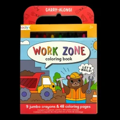 Ooly Carry-Along Coloring Book - Work Zone Discount