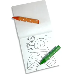 Ooly Carry-Along Coloring Book - Garden Pals Clearance